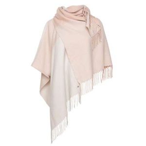 Woven Scarfigan with Fringe